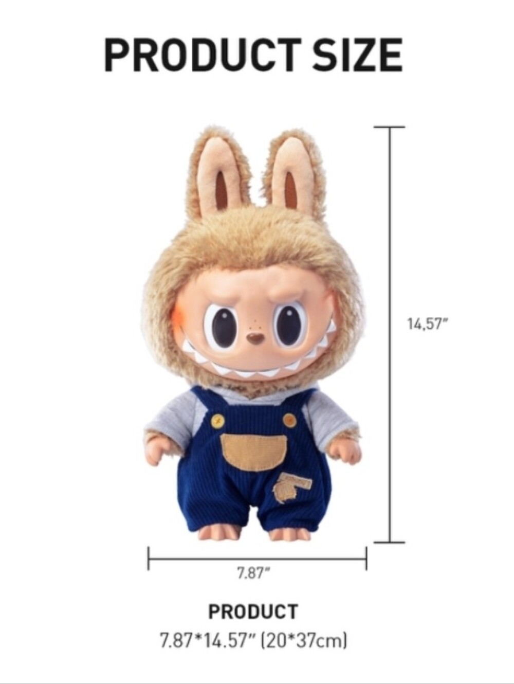 Pop Mart Time to Chill Labubu Plush - Picture 3 of 4